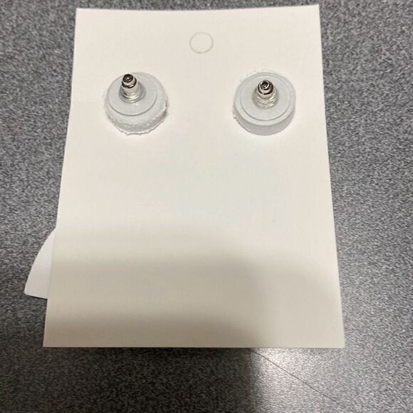 NWT Christmas earrings ho ho ho red and white - Picture 4 of 4